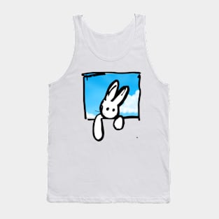 Sad Bunny Tank Top